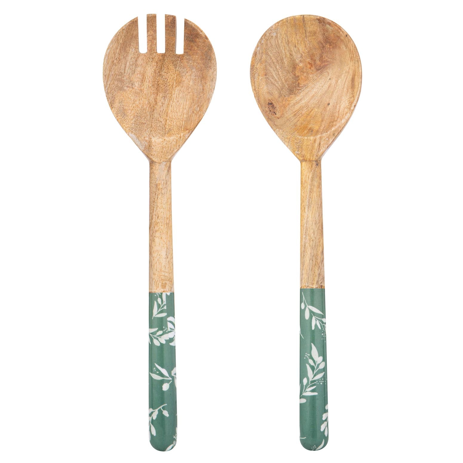 Ladelle Garland Mango Wood Salad Servers