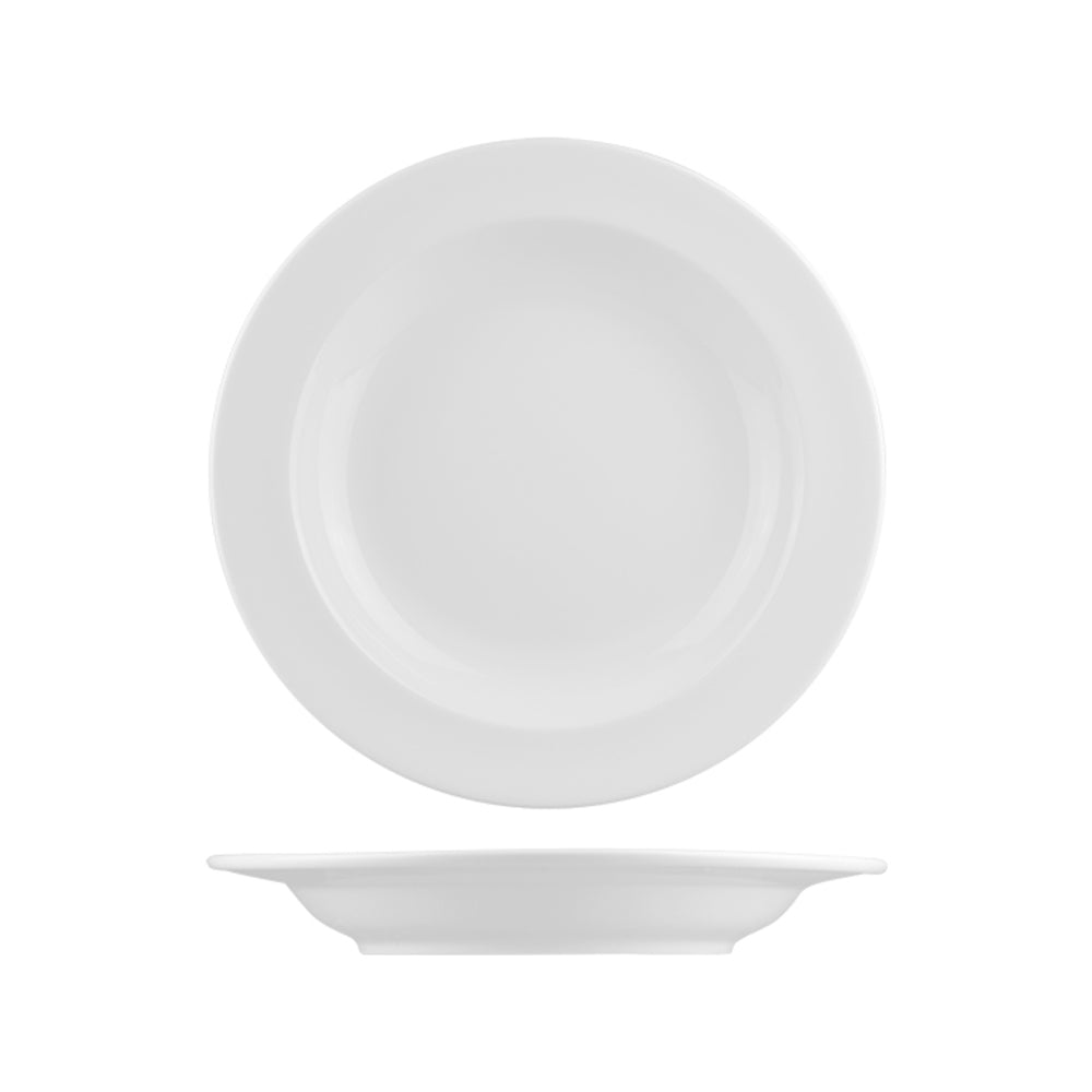 Longfine Deep Wide Rim Pasta Bowl