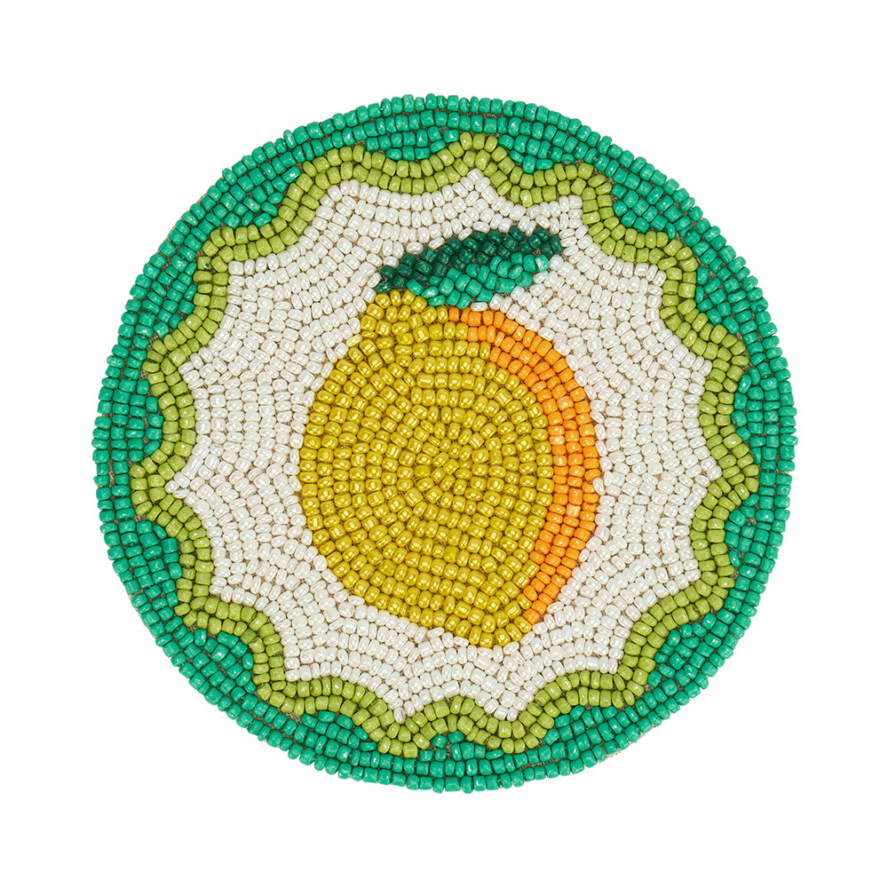 Annabel Trends Beaded Coasters Tropicana 4pc