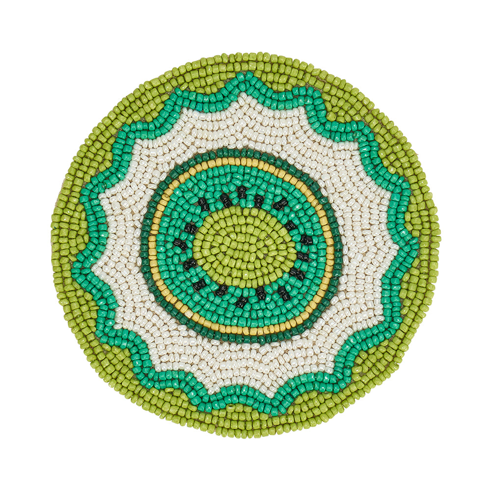 Annabel Trends Beaded Coasters Tropicana 4pc