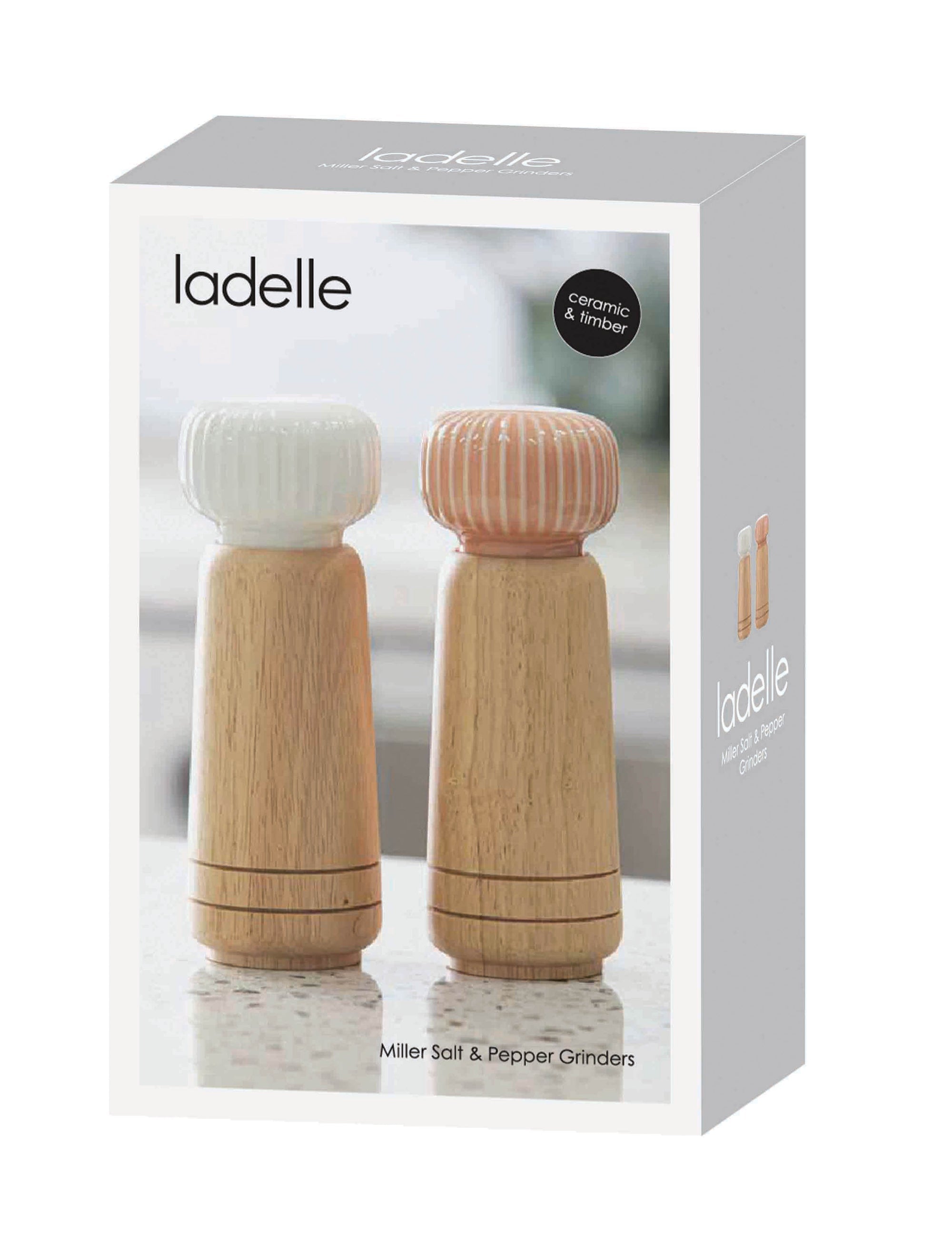 Ladelle Miller Coral Salt & Pepper Grinders
