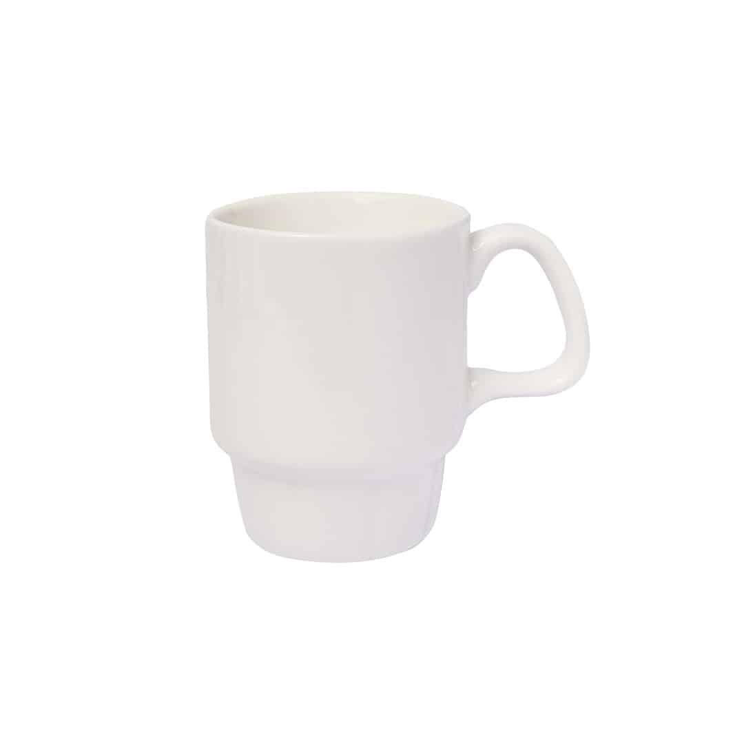 KH Duraware Stackable Coffee Mug 230ml 7.3 x 9.5cm H