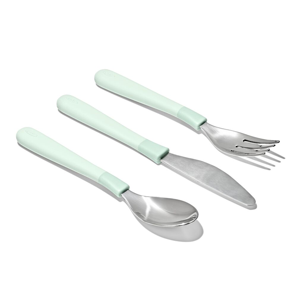 OXO Tot Cutlery for Big Kids Set (Opal)