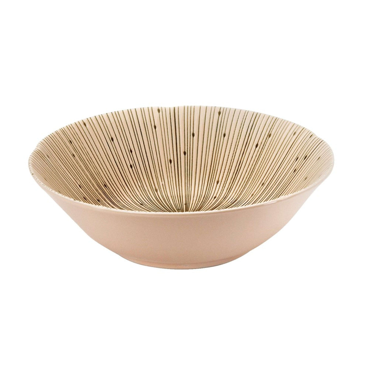 Omotenashi Kyo Sendan Large Bowl - Earthen 21x7.5cm