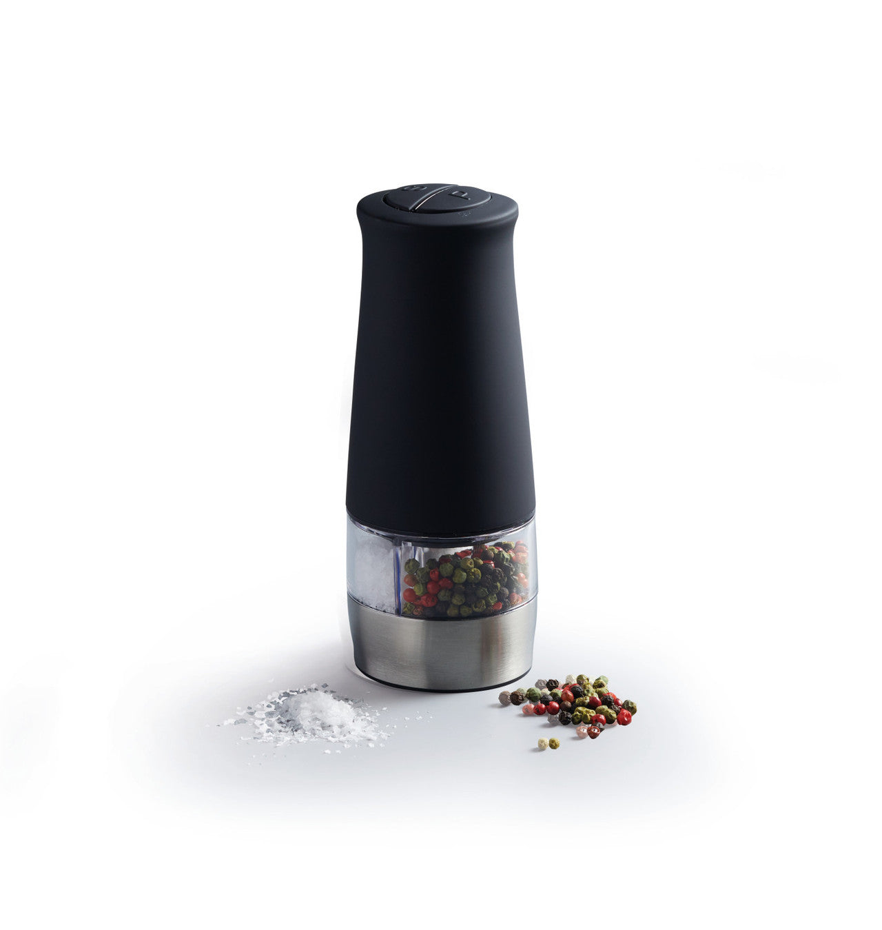 MasterCraft Electric Dual Salt & Pepper Mill 17cm