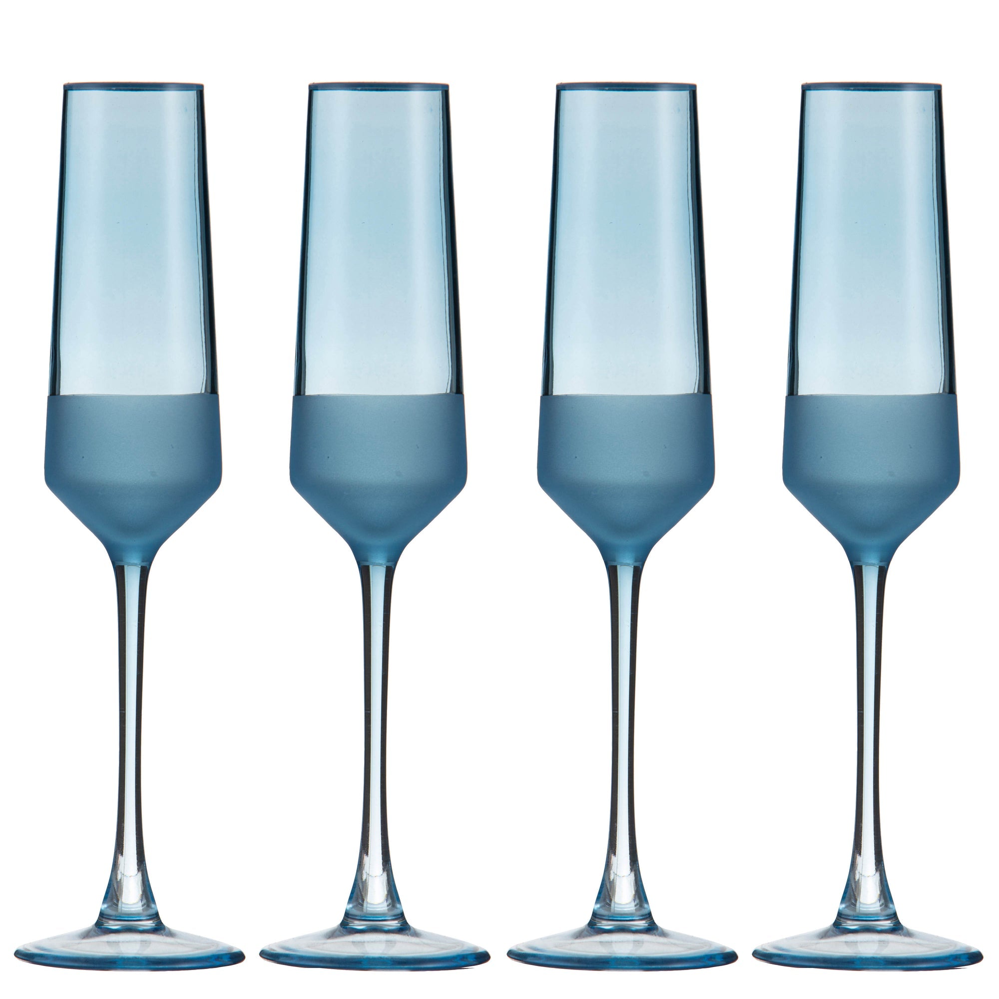 Ladelle Panama Ocean 4pk Champagne Glass