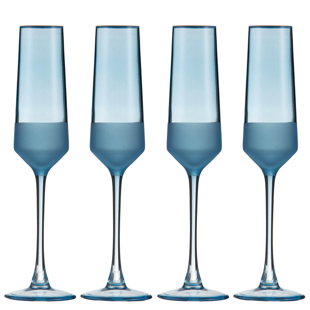 Ladelle Panama Ocean 4pk Champagne Glass