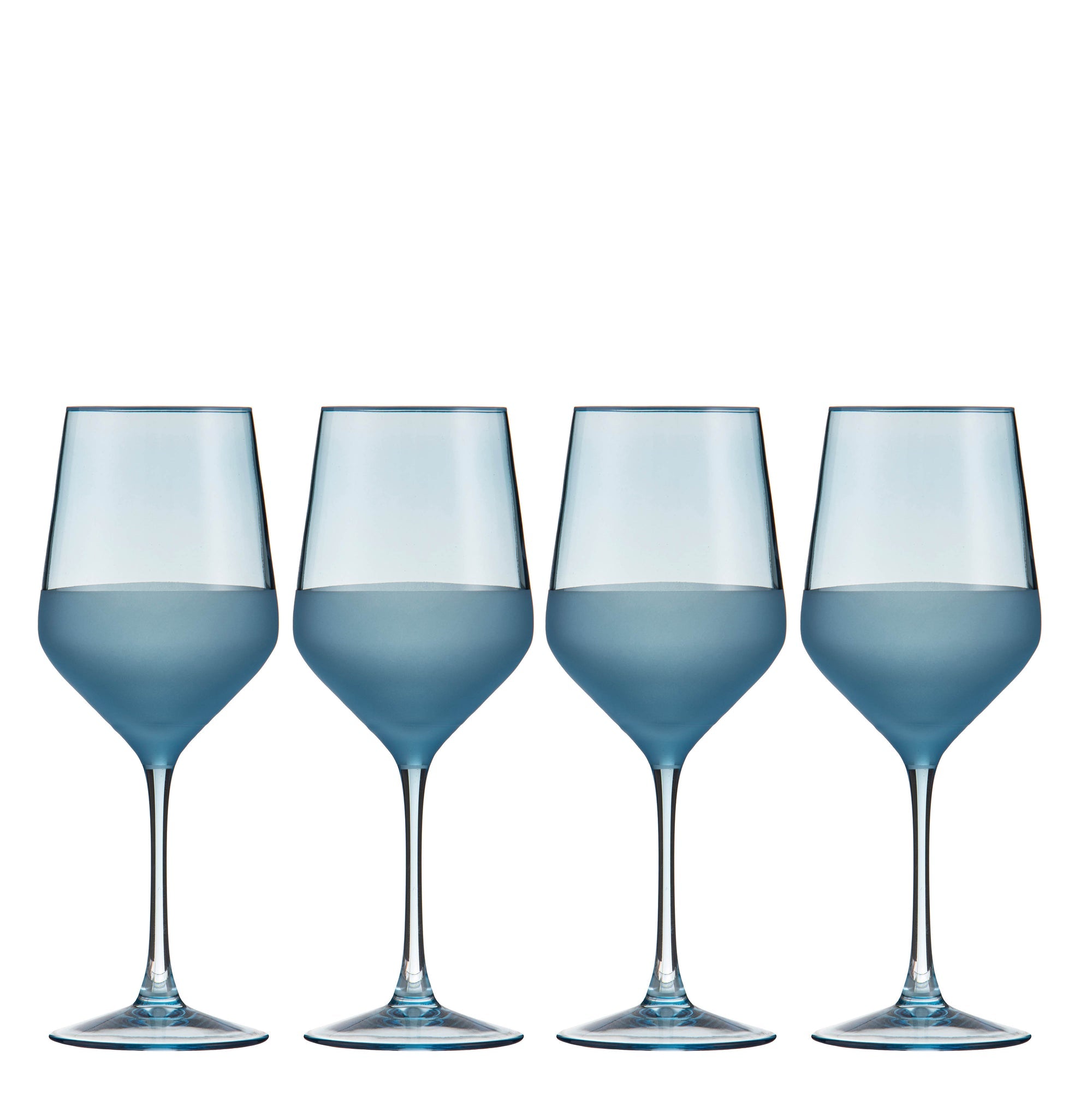 Ladelle Panama Ocean 4pk Wine Glass