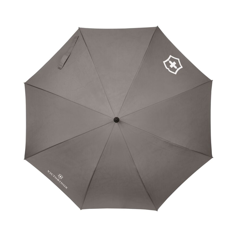 Victorinox Classic Stick Automatic Long Umbrella ecorepel Light Grey