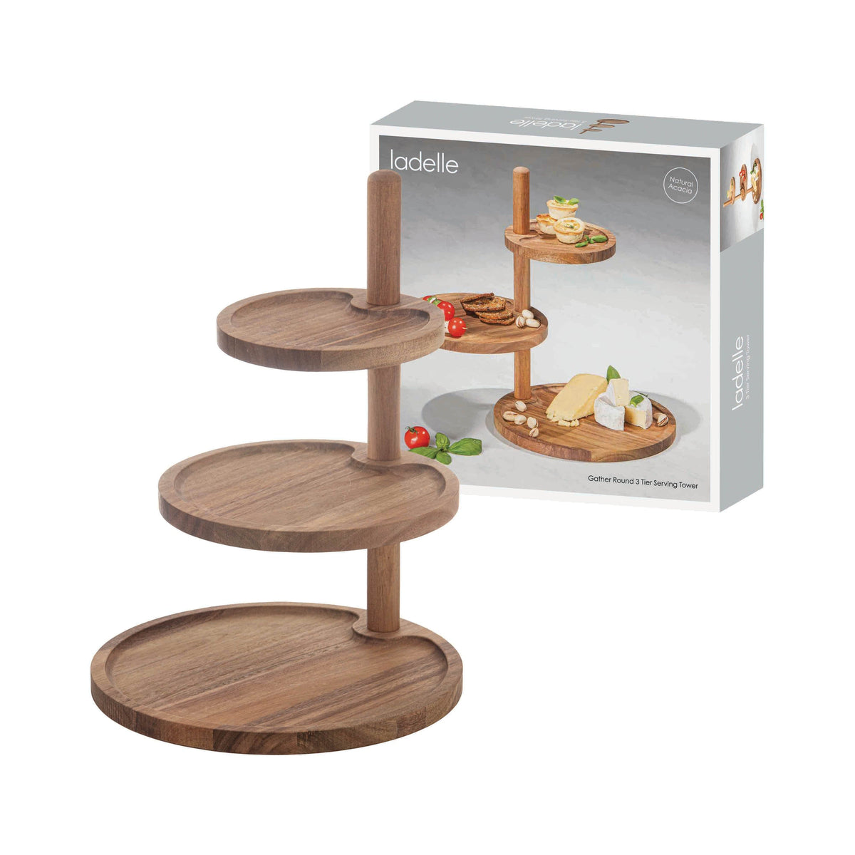 Ladelle Gather Round 3 Tier Serving Tower