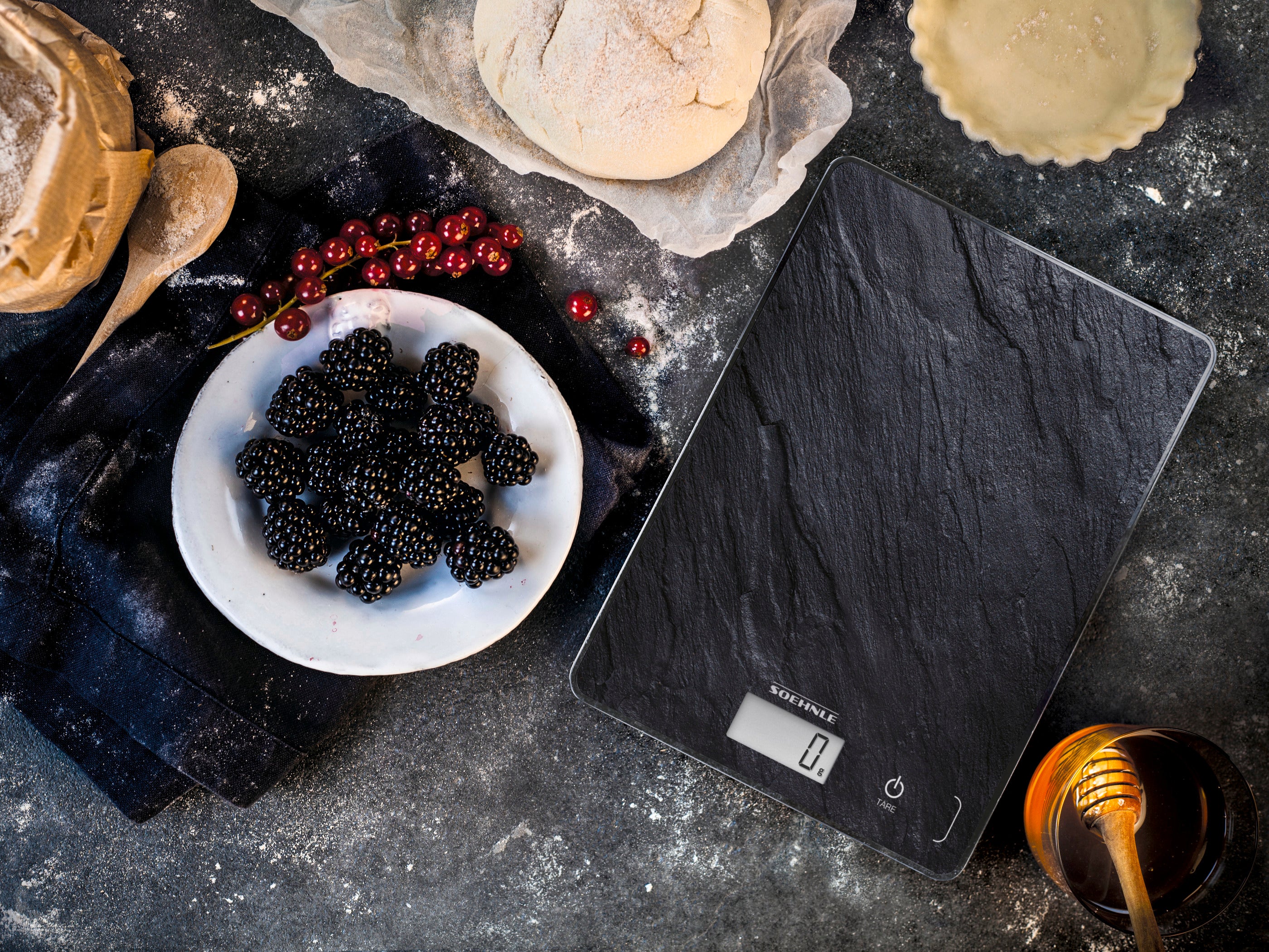 Soehnle Page Compact Digital Kitchen Scale (5kg) - Slate