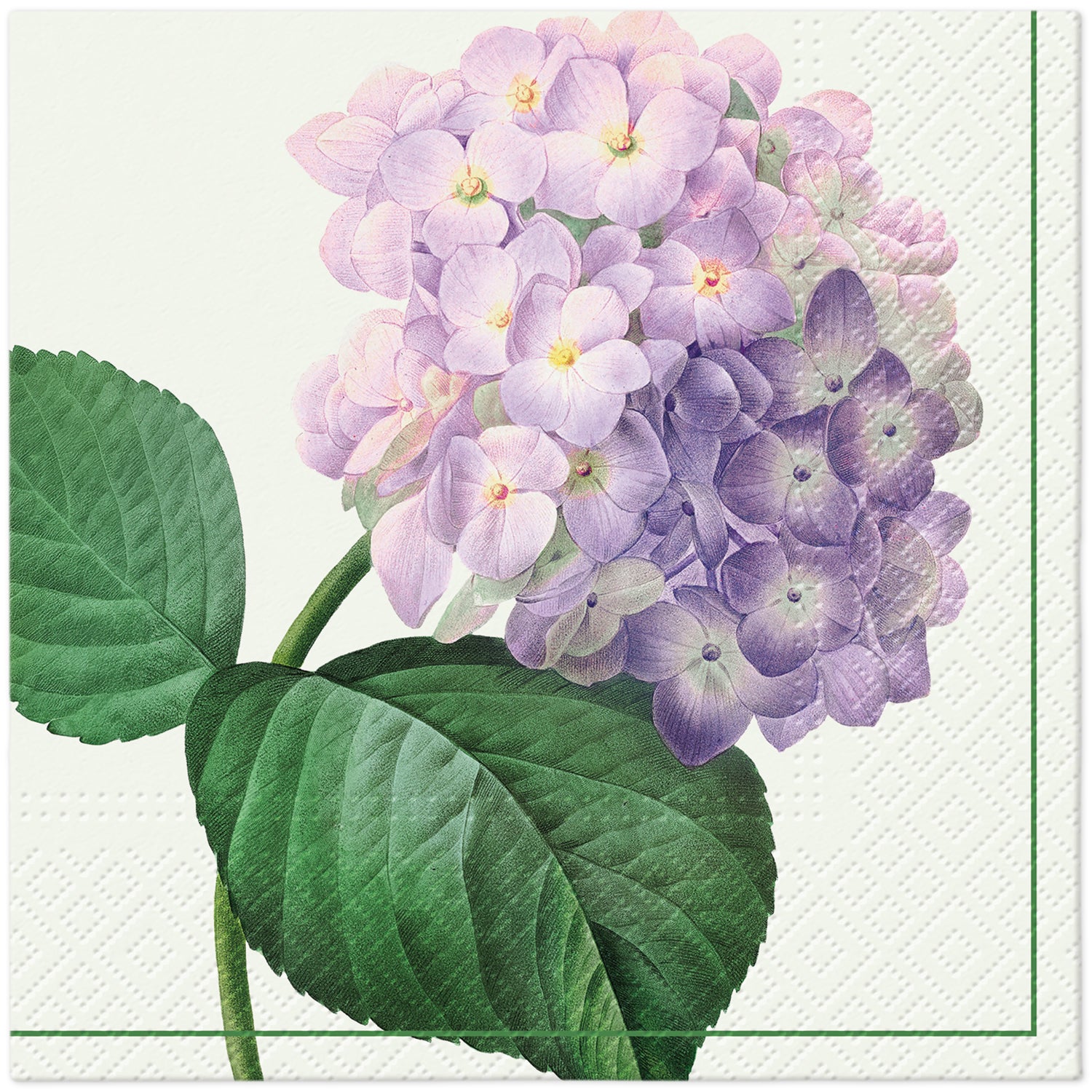 PAW Lunch Napkin 33x33cm 20 Pack - Vintage Hydrangea