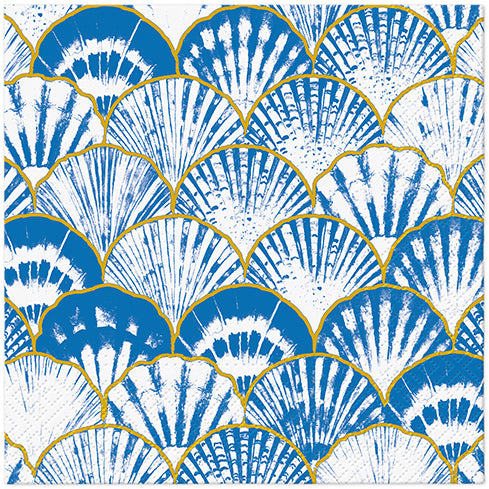 PAW Lunch Napkin 33x33cm 20 Pack - Japanese Seashells