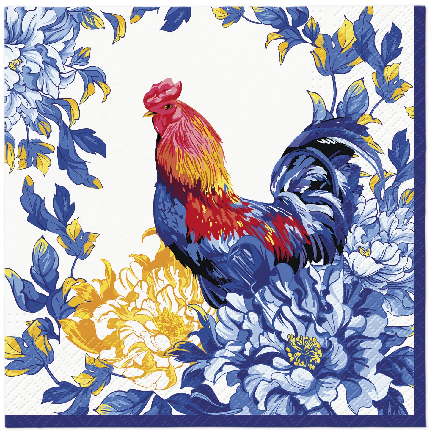 PAW Lunch Napkin 33x33cm 20 Pack - Rustic Morning
