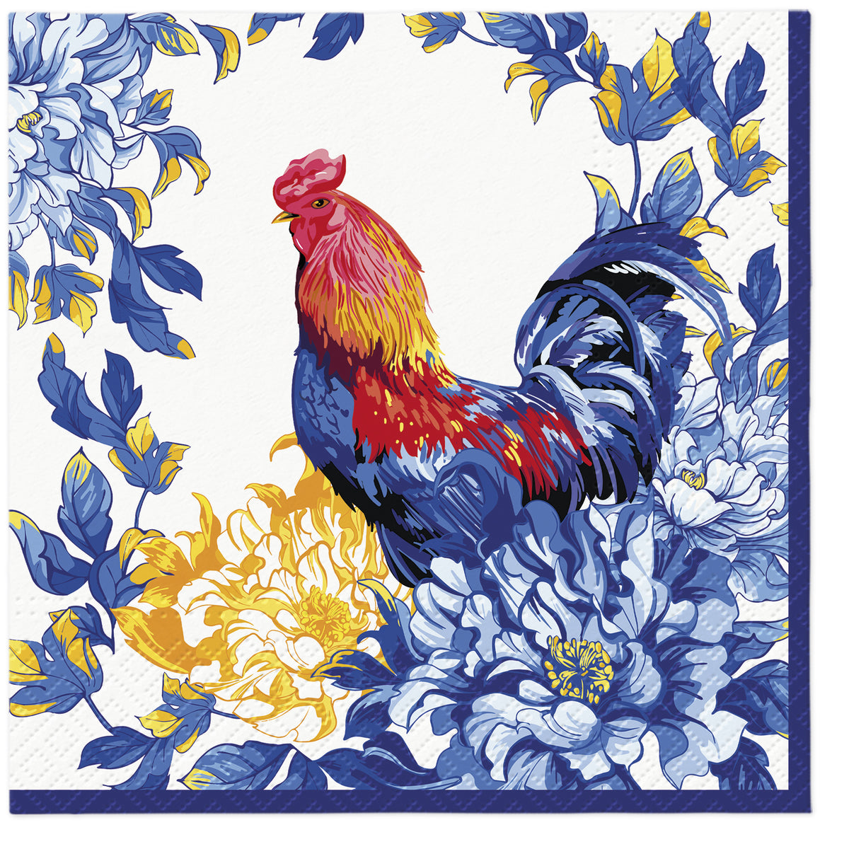 PAW Lunch Napkin 33x33cm 20 Pack - Rustic Morning