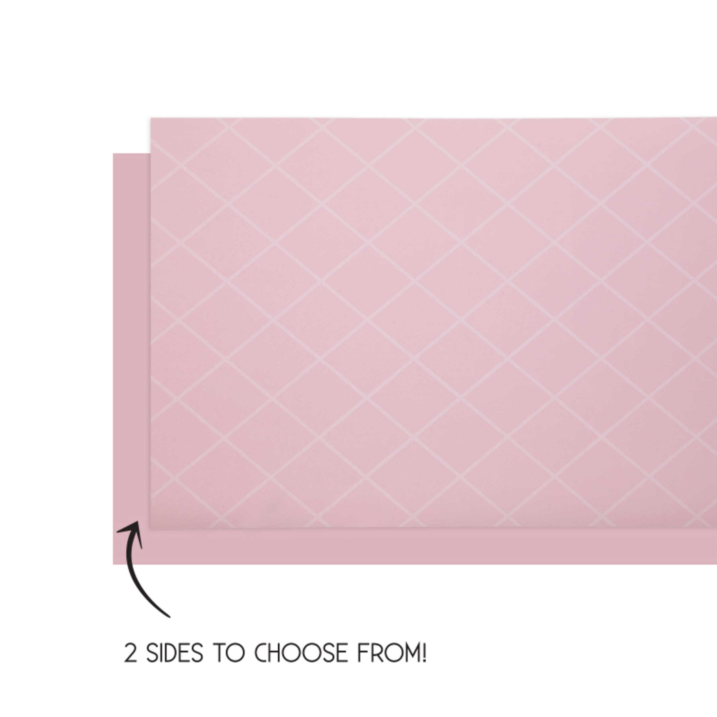 FiveStar Table Runner Reversible 4mx35cm Classic Pink