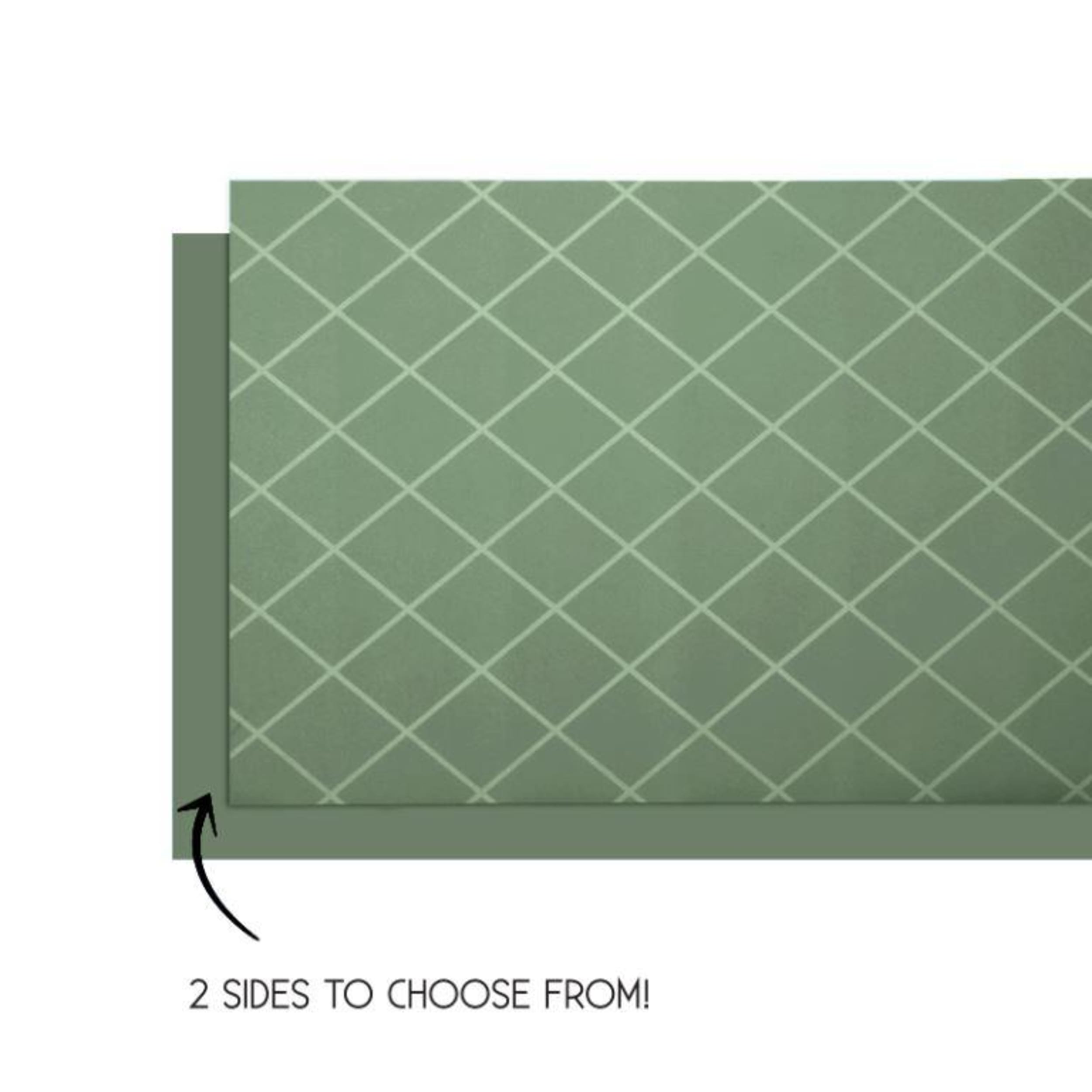 FiveStar Table Runner Reversible 4mx35cm Eucalyptus
