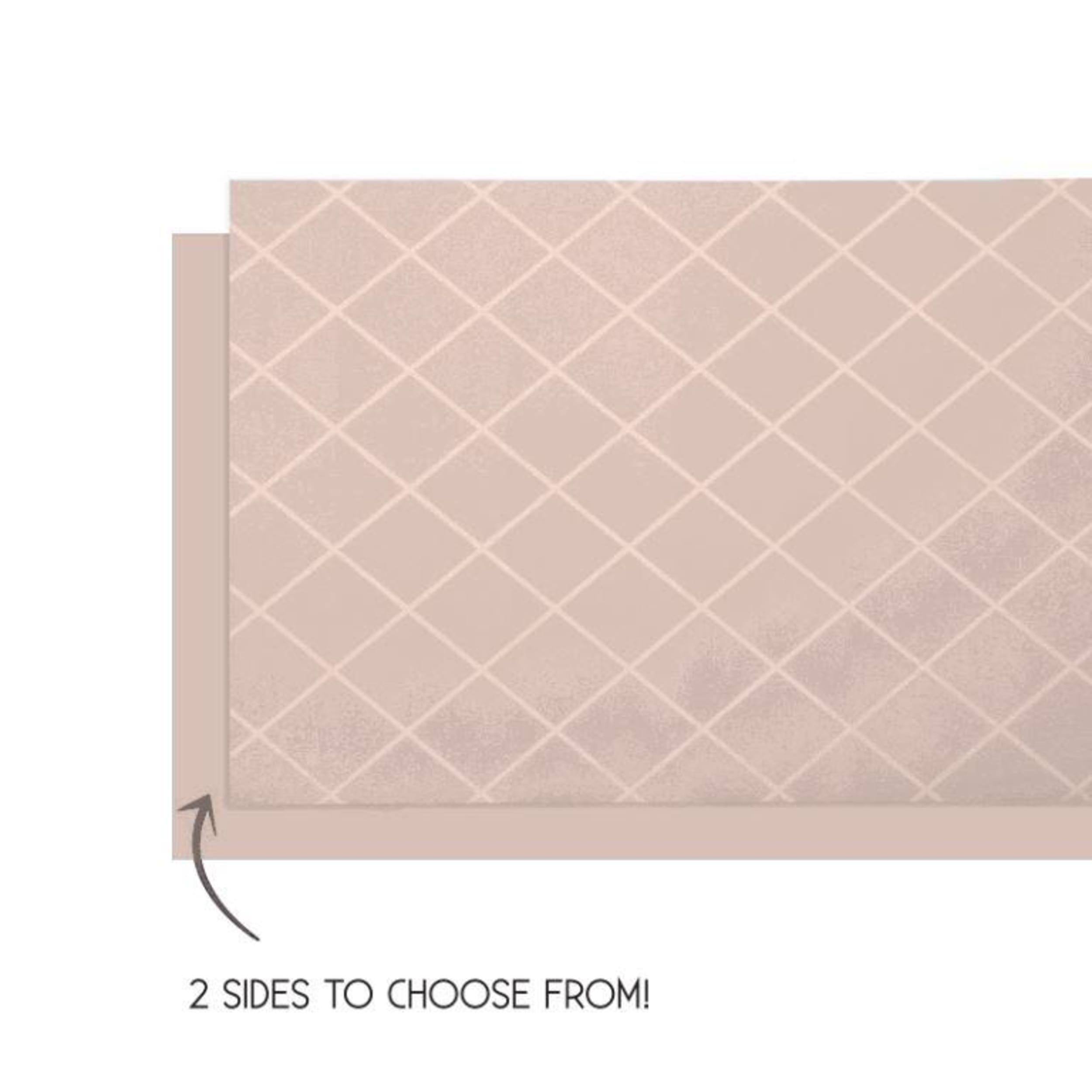 FiveStar Table Runner Reversible 4mx35cm White Sand
