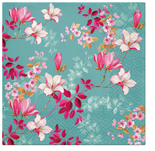 PAW Lunch Napkin 33x33cm 20 Pack - Magnolia