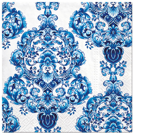 PAW Lunch Napkin 33x33cm 20 Pack - Porcelain Ornament