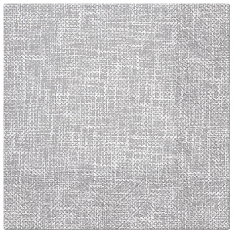 PAW Lunch Napkin 33x33cm 20 Pack - Linen Structure Grey
