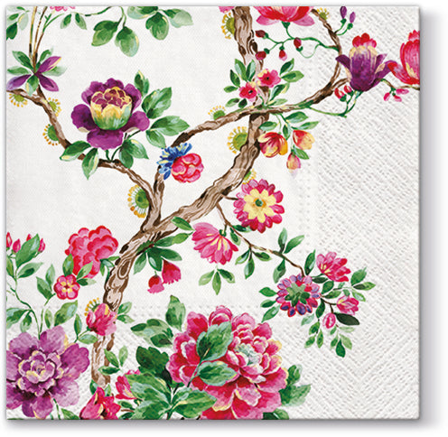 PAW Lunch Napkin 33x33cm 20 Pack - Japanese Garden