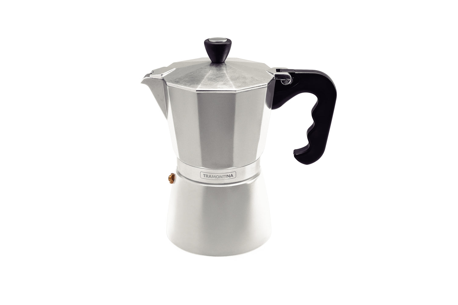 Tramontina Italian Espresso Coffe Maker - 6 Cup - Aluminium