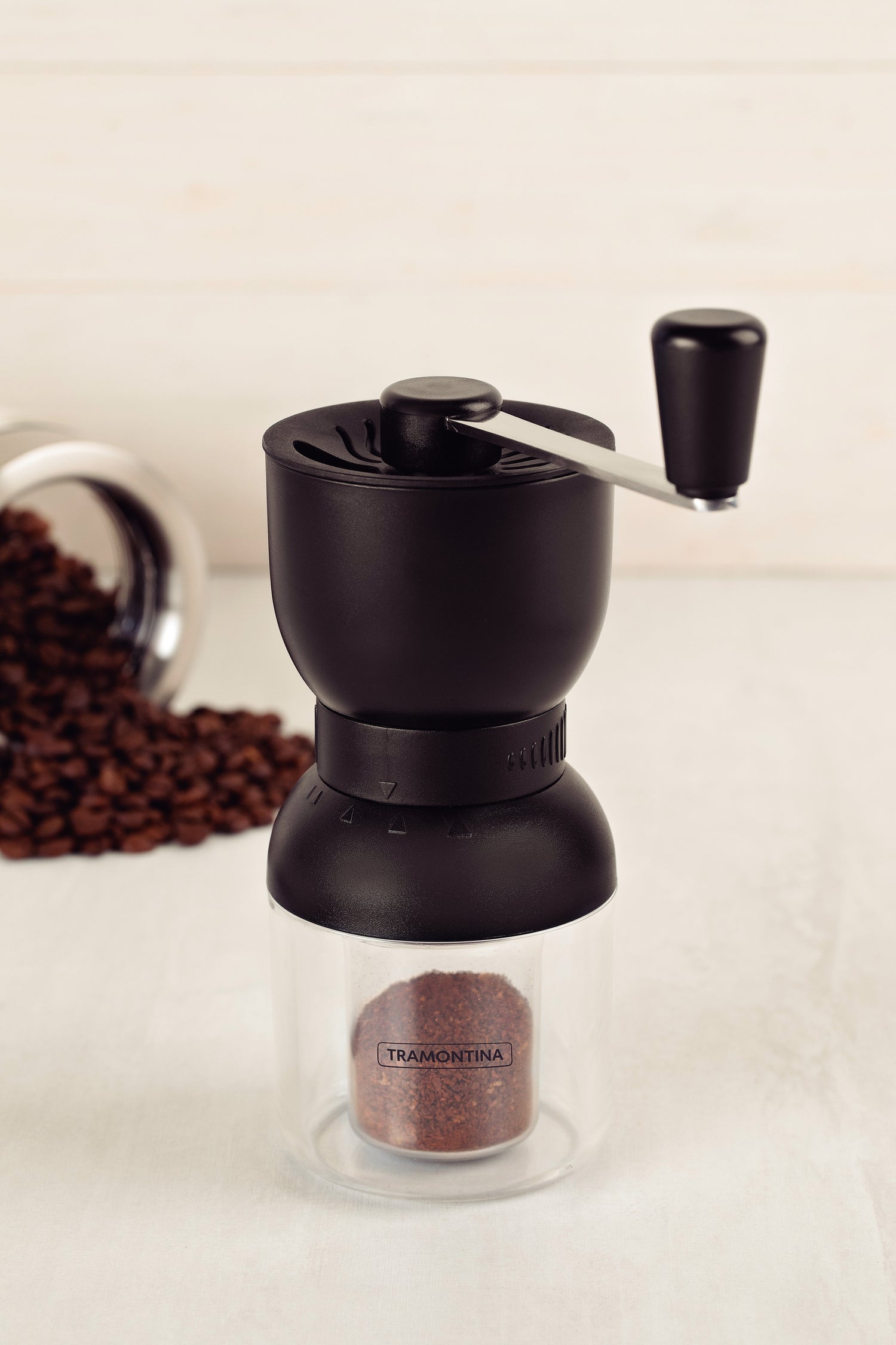 Tramontina Plastic Coffee Grinder With Ceramic Burr