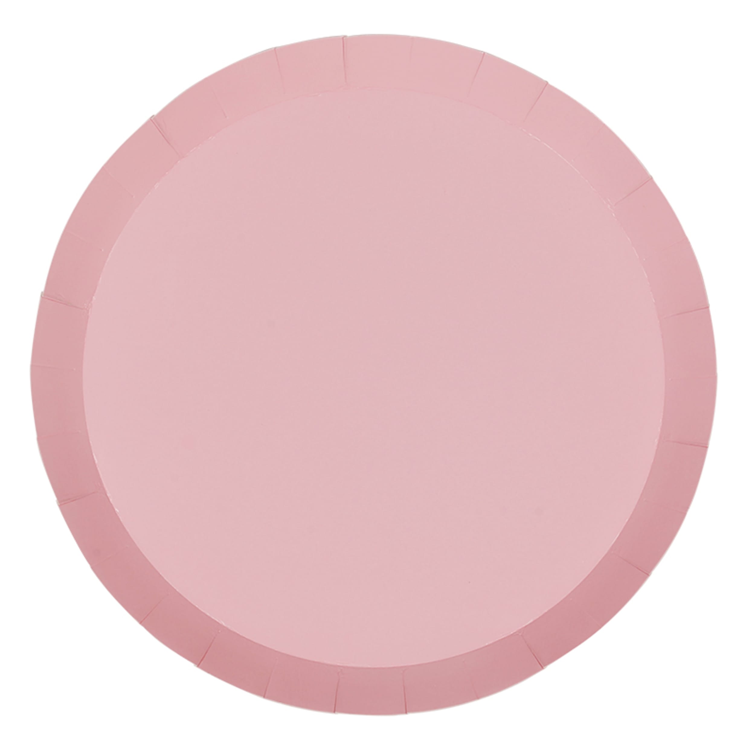 FiveStar Paper Round Dinner Plate 9" Classic Pink (20 Pack)