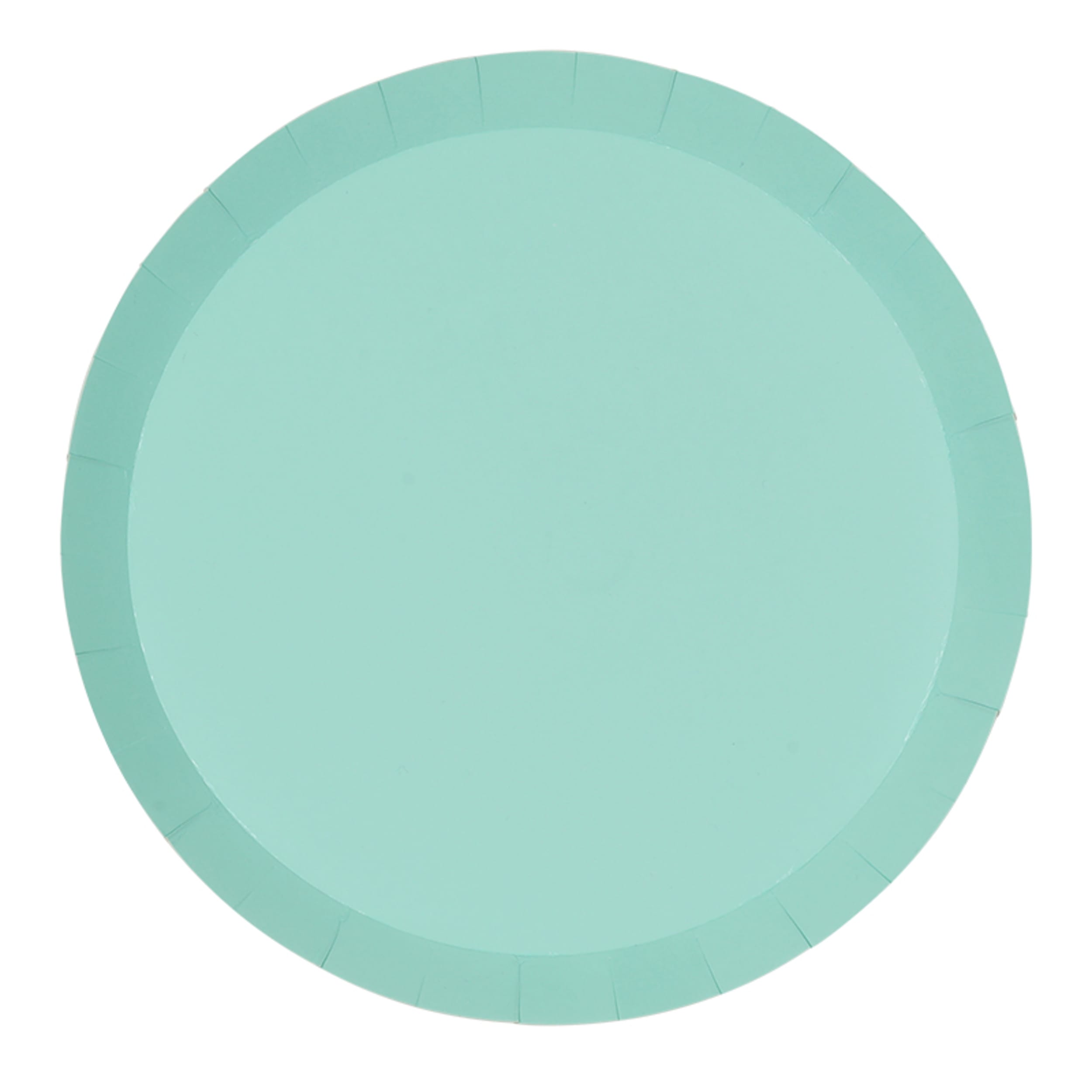 FiveStar Paper Round Dinner Plate 9" Mint Green (20 Pack)