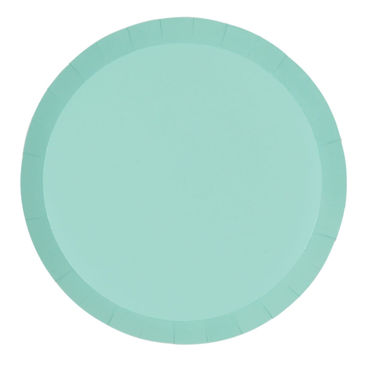 FiveStar Paper Round Dinner Plate 9" Mint Green (20 Pack)