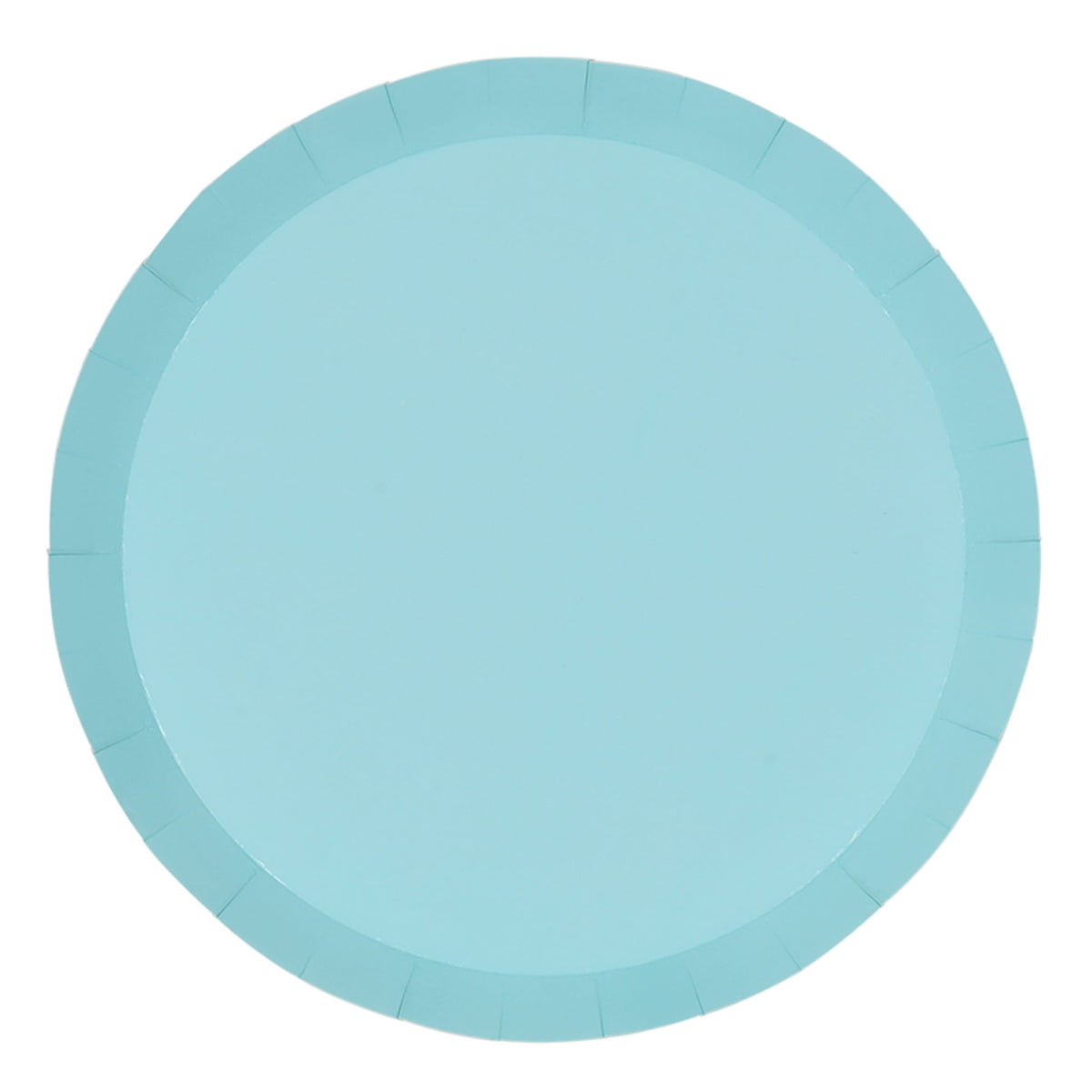 FiveStar Paper Round Dinner Plate 9" Pastel Blue (20 Pack)