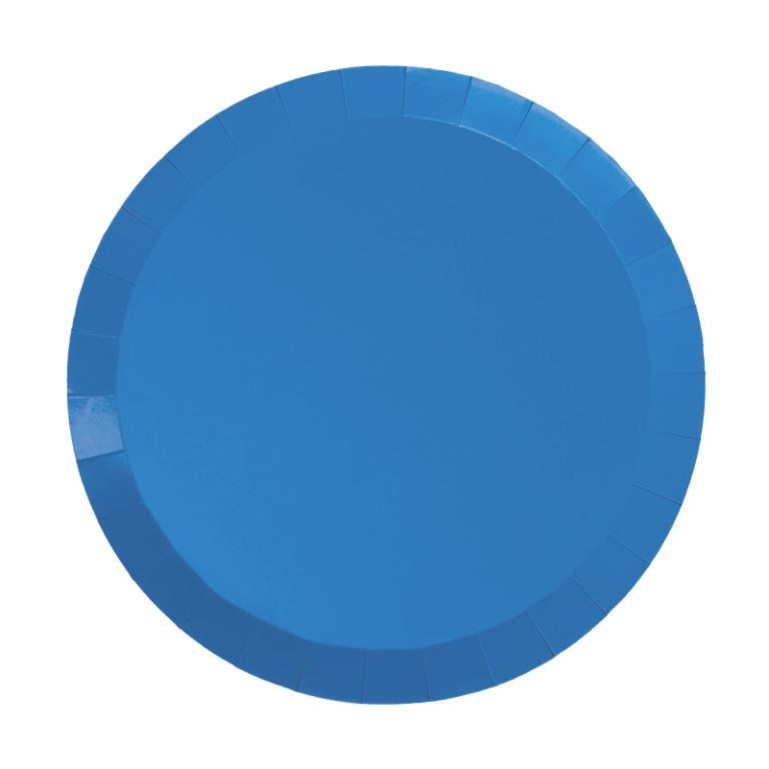FiveStar Paper Round Dinner Plate 9" Sky Blue (20 Pack)