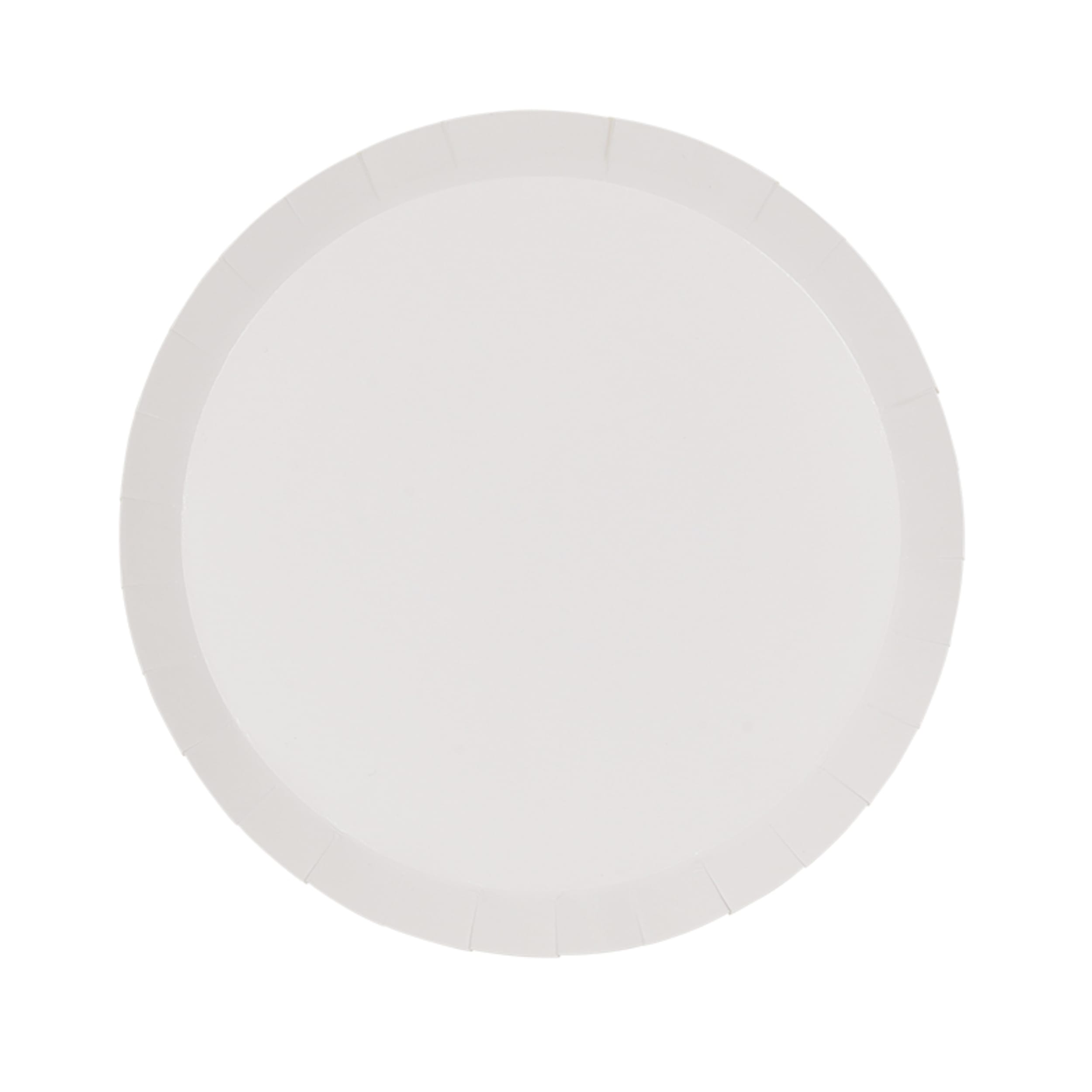 FiveStar Paper Round Dinner Plate 9" White (20 Pack)