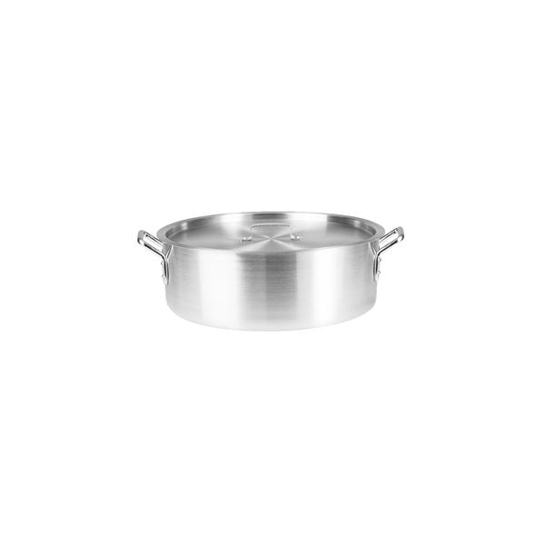 CaterChef Brazier with Cover (355x150mm 14.5lt - Silver)
