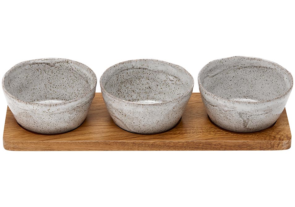 Ladelle Artisan Deep 4pce Bowl Set