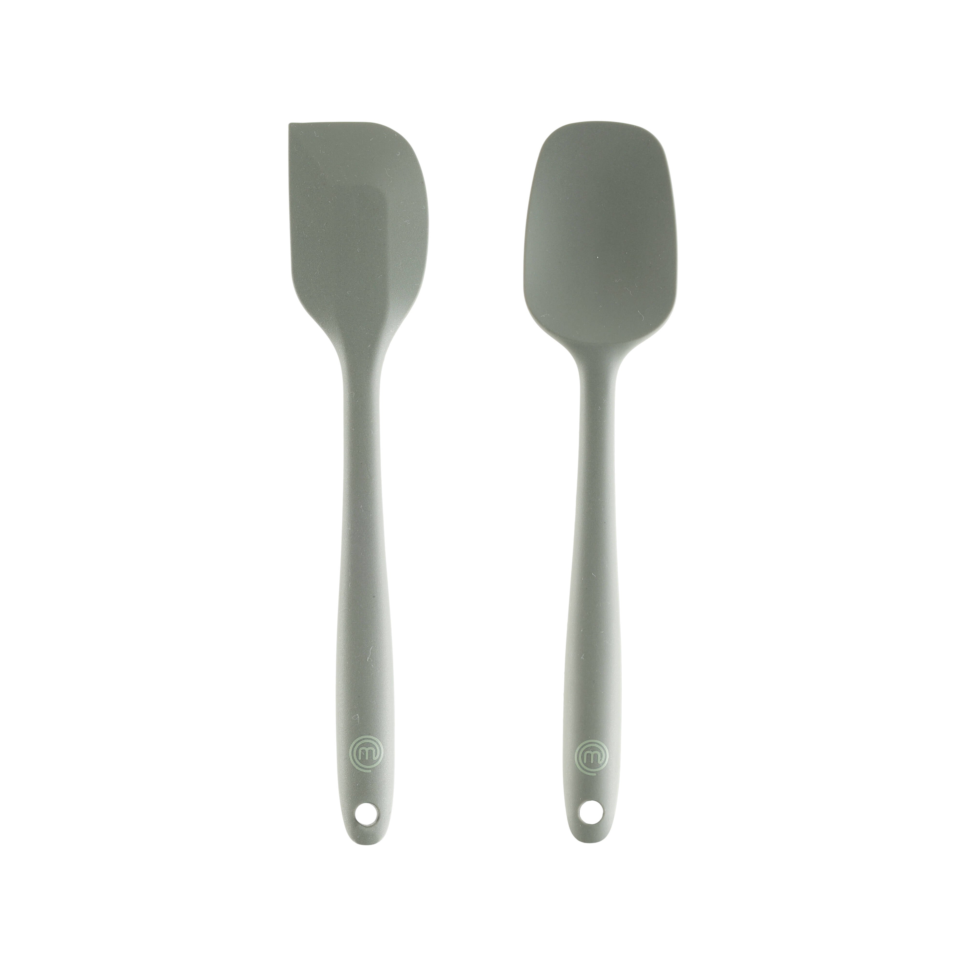 MasterChef Sage SilicoGrip 2 Piece Spatula Set Sage