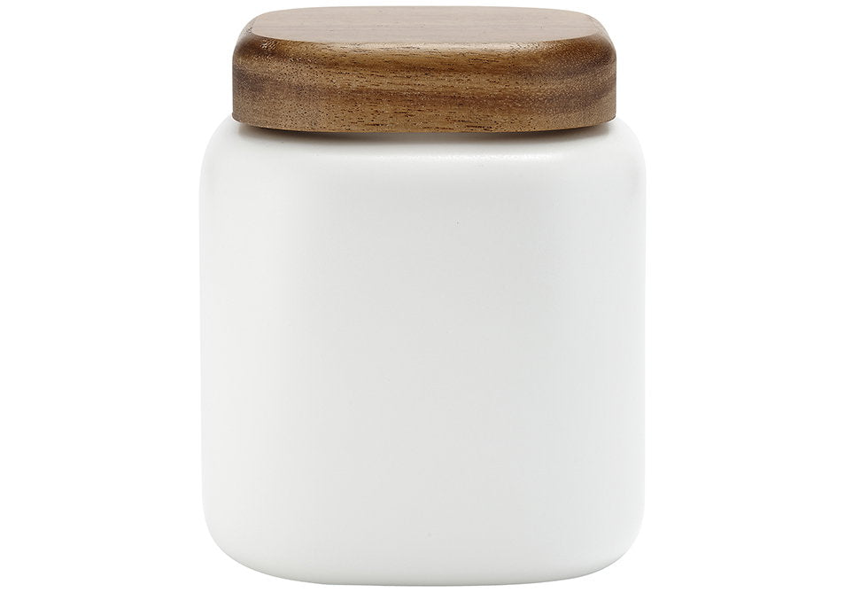 Ladelle Essentials White Canister