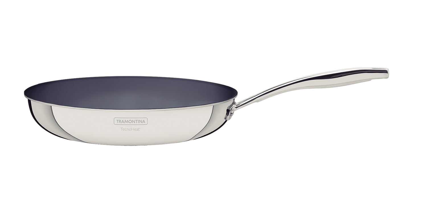 Tramontina Grano Tri-Ply Clad Ceramic Frying Pan - 26cm