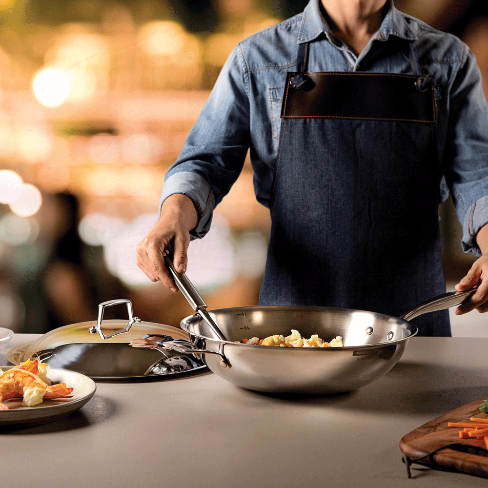 Tramontina Grano Wok - 32cm - 5.2L