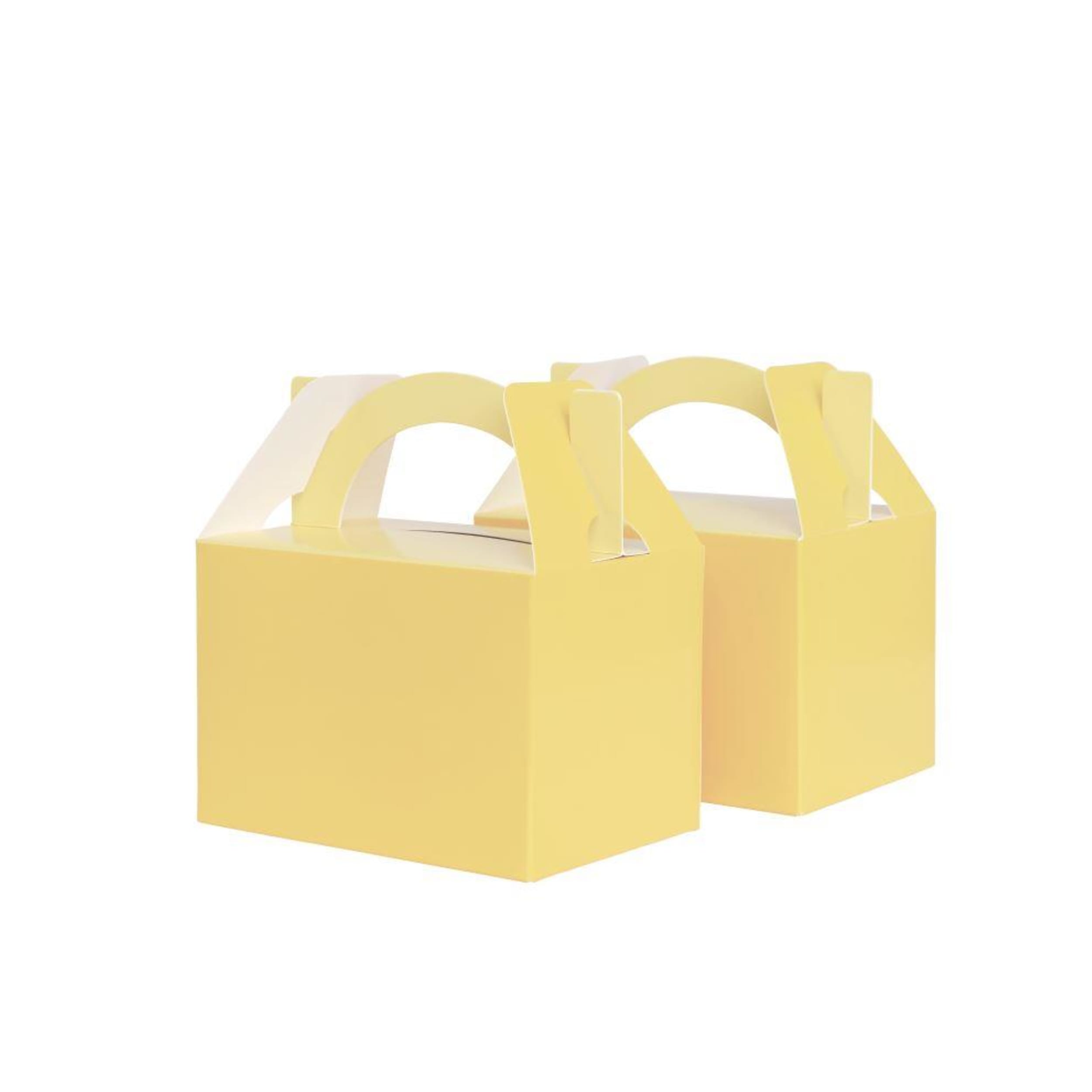FiveStar Little Lunch Box Pastel Yellow (10 Pack)