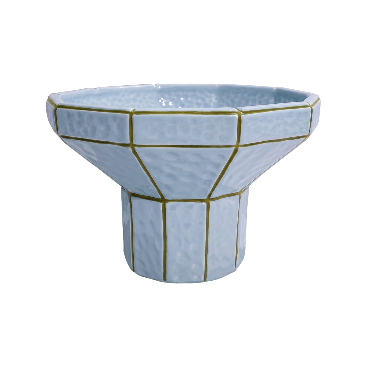 Emporium Sadie Tile Collection Dish Blue & Deep Green