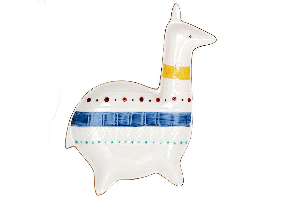 Ladelle Nomad Llama Multicolour 20cm Trinket Dish