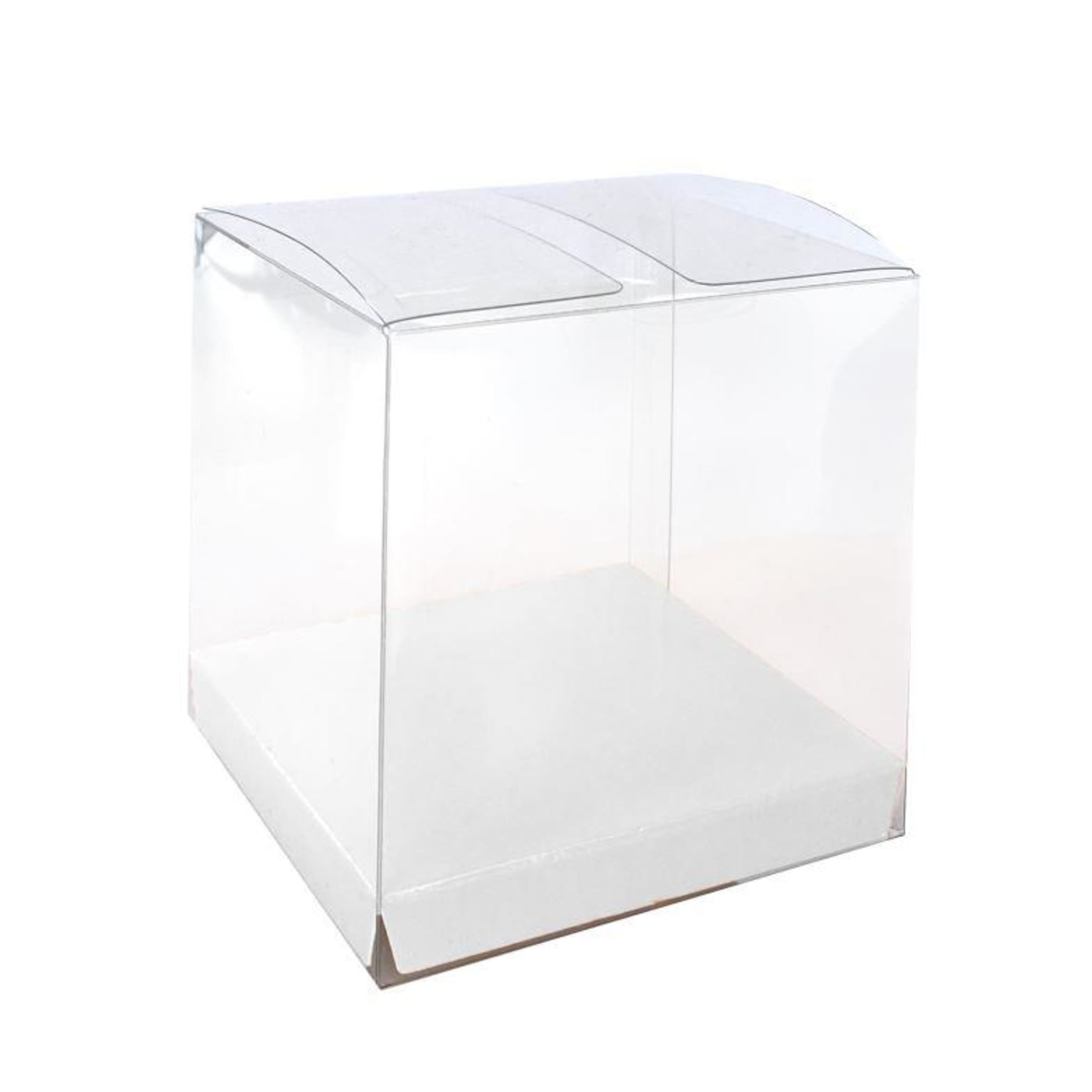 FiveStar Clear Favour Box White (10 Pack)
