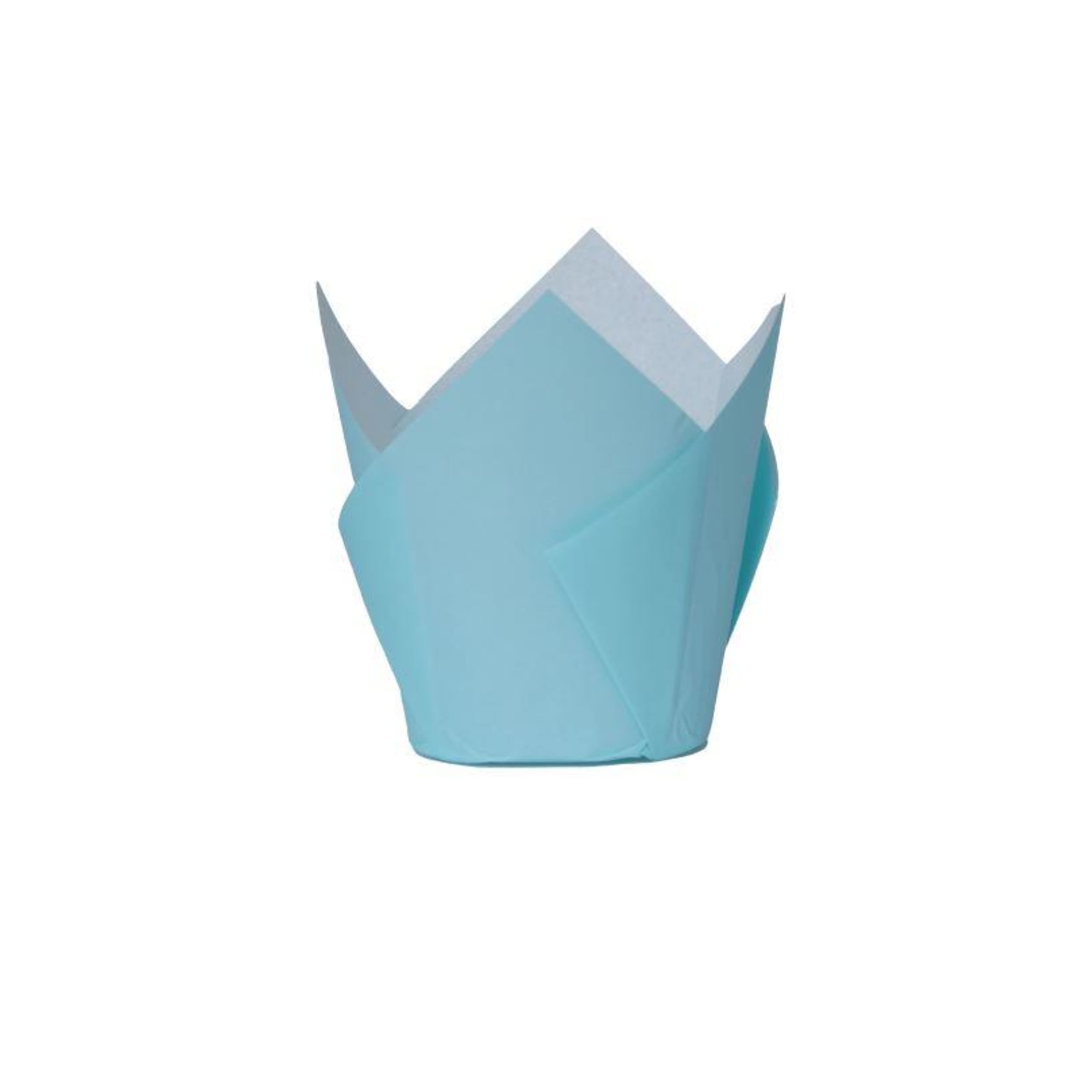 FiveStar Tulip Cupcake Case Pastel Blue (20 Pack)