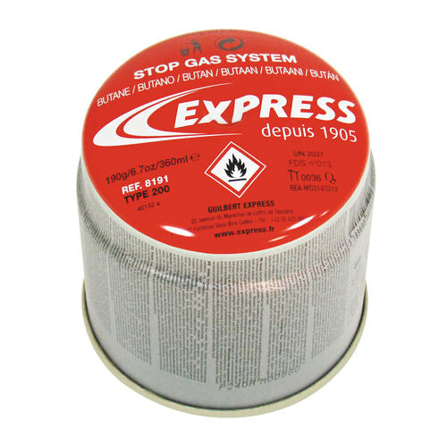 Express Butane Gas Cartridge for Chefs Blow Torch 190g