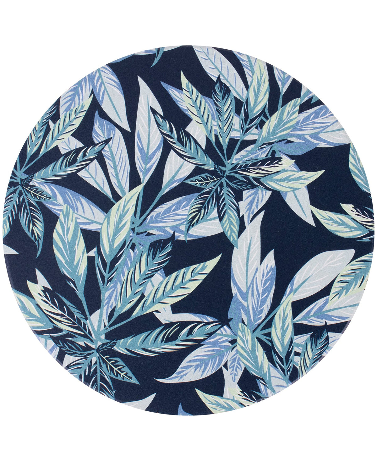 Ladelle Zest Leaf Navy Ceramic Trivet
