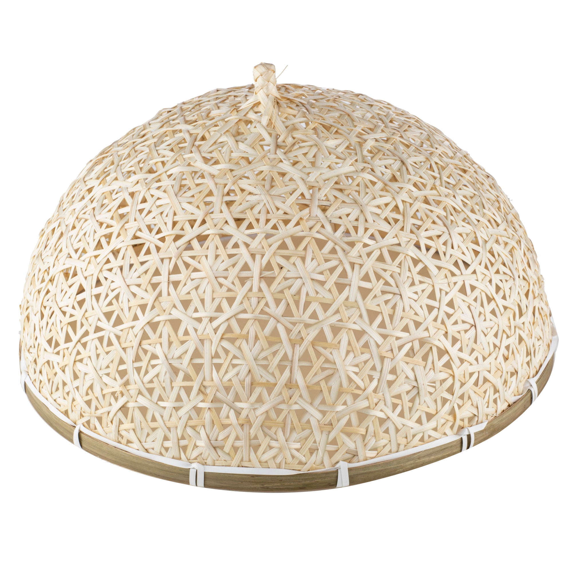 Ladelle Bamboo Woven Natural 34x34x18cm Food Cover