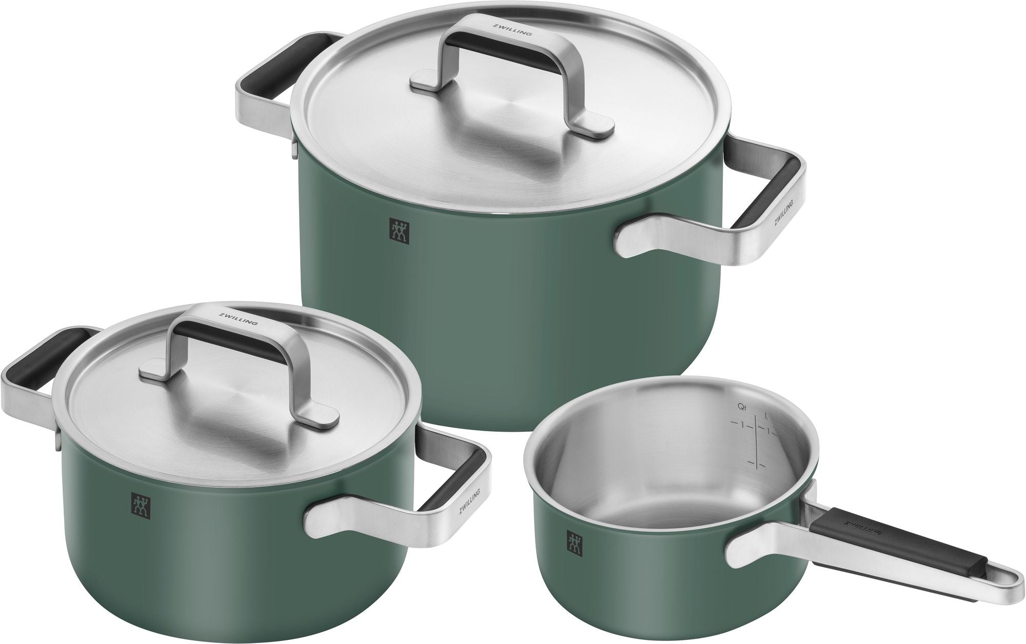 Zwilling Pure Green Ceramic Cookware 3-Piece Set