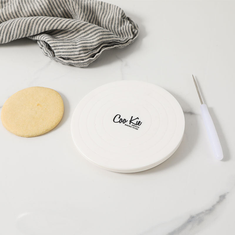 Coo Kie Mini Turntable with Silicone Mat